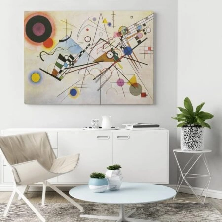 Πινακας σε καμβά KANDINSKY - COMPOSITION No8