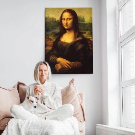 Πινακας σε καμβά DA VINCI - MONA LISA