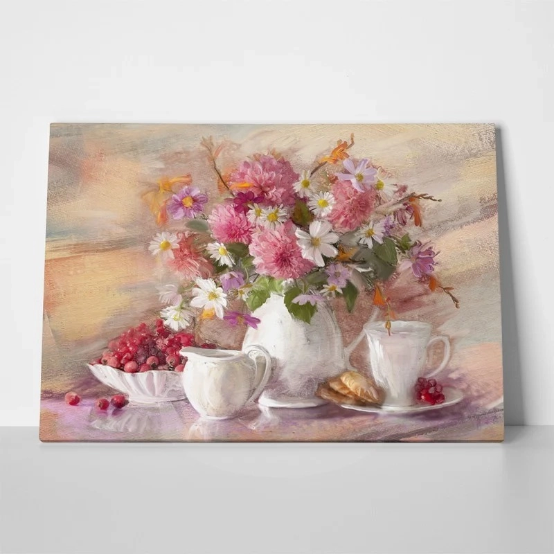 Πινακας σε καμβά FLOWERS BOUQUET