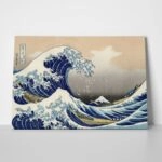 Πινακας σε καμβά HOKUSAI - GREAT WAVE