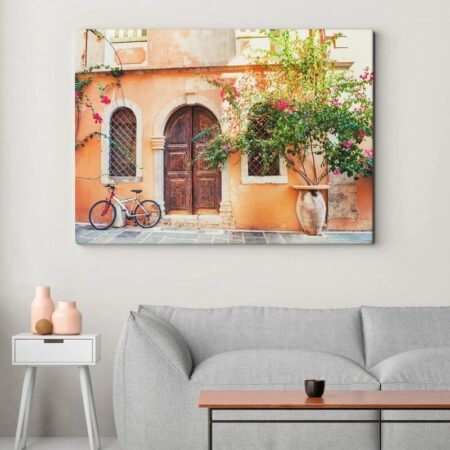 Πινακας σε καμβά HOUSE IN CHANIA