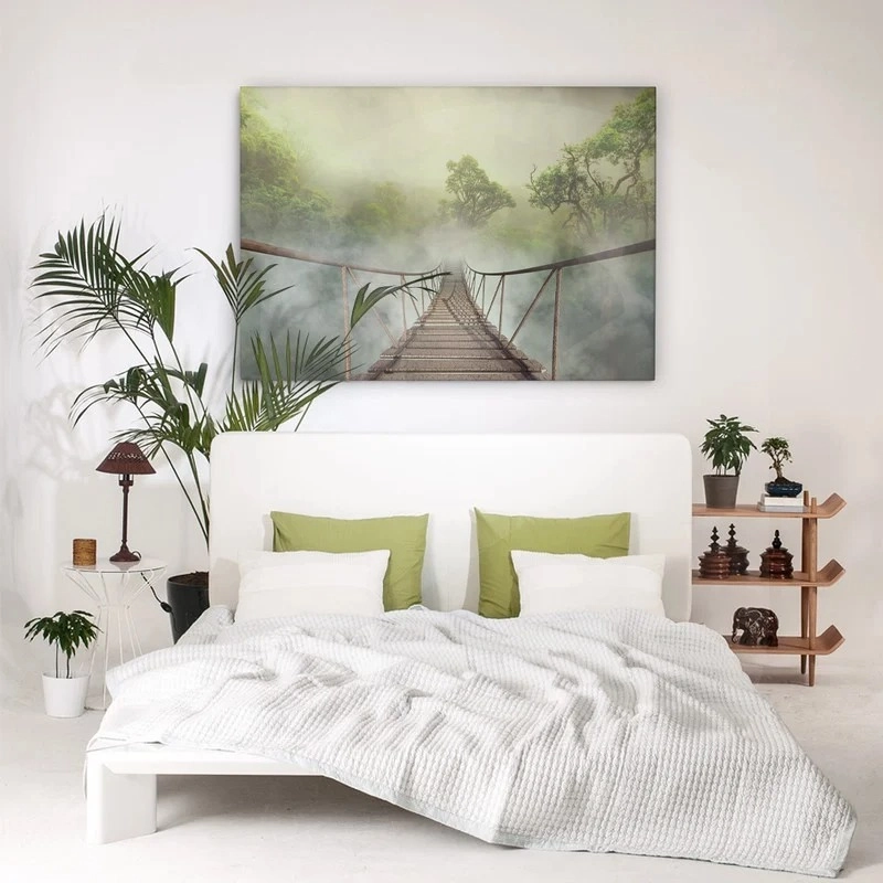 Πινακας σε καμβά JUNGLE BRIDGE