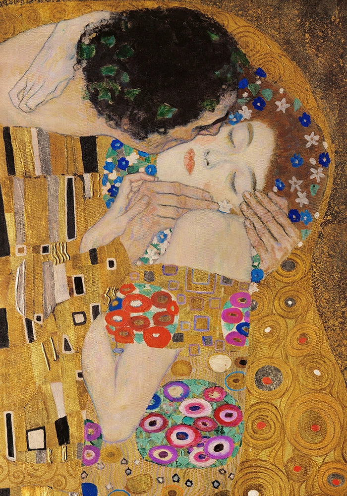 Πινακας σε καμβά KLIMT - KISS (DETAIL)