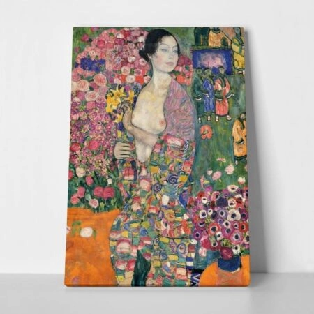 Πινακας σε καμβά KLIMT - THE DANCER - Gustav Klimt Sticky 1