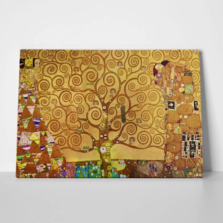 Πίνακας σε καμβά KLIMT - TREE OF LIFE (FULL) - Gustav Klimt Sticky 1