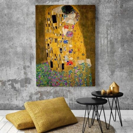 Πινακας σε καμβά KLIMT - KISS (FULL)