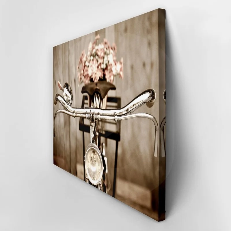 Πινακας σε καμβά LOVE BIKE