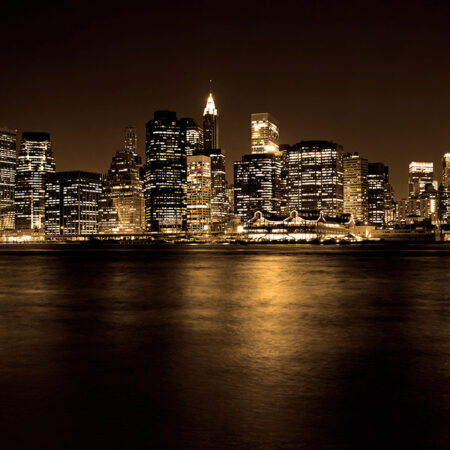 Πινακας σε καμβά MANHATTAN NIGHT - Νεα Υορκη Sticky 5