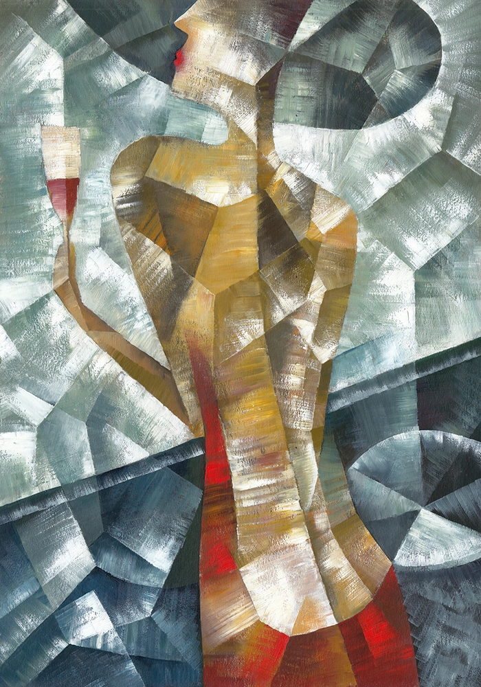 Πινακας σε καμβά MODERN WOMAN
