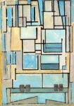 Πινακας σε καμβά MONDRIAN - COMPOSITION NO VI
