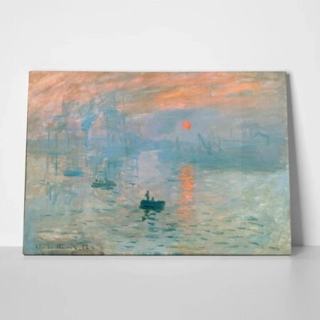 Πινακας σε καμβά MONET - SUNRISE - Monet Claude Sticky 1