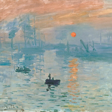 Πινακας σε καμβά MONET - SUNRISE - Monet Claude Sticky 6