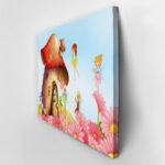 Πινακας σε καμβά MUSHROOM HOUSE