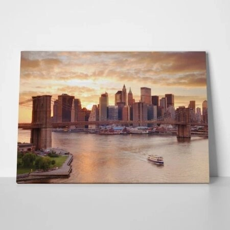 Πινακας σε καμβά NEW YORK 1 - Νεα Υορκη Sticky 1