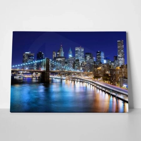 Πινακας σε καμβά NEW YORK SKYLINE - Νεα Υορκη Sticky 1