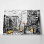 Πινακας σε καμβά NEW YORK PAINTING