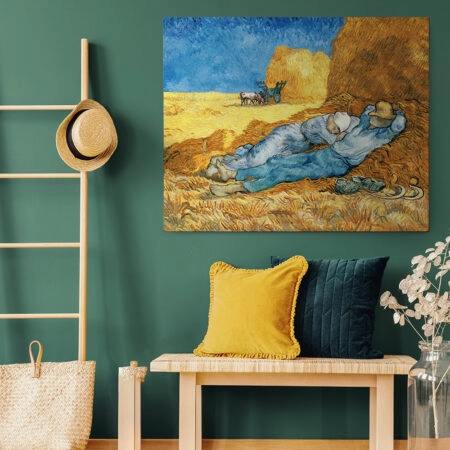 Πινακας σε καμβά VAN GOGH - NOON REST FROM WORK