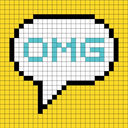Πίνακας OMG - Typography και Χαρτες Sticky 4