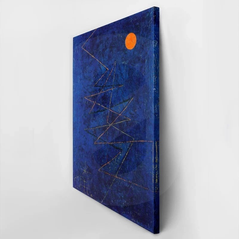 Πινακας σε καμβά PAUL KLEE - COLORFUL LIGHTNING