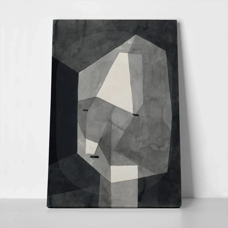 Πινακας σε καμβά PAUL KLEE - ROUGH-CUT HEAD