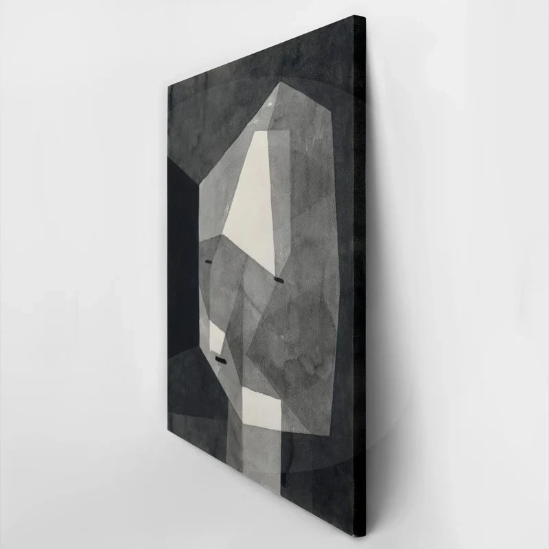 Πινακας σε καμβά PAUL KLEE - ROUGH-CUT HEAD