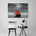 Πινακας σε καμβά RED SHIP