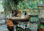 Πινακας σε καμβά RENOIR - LA GRENOUILLERE