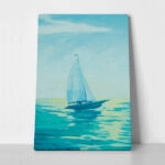 Πινακας σε καμβά SAILBOAT