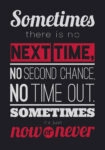 Πινακας σε καμβά SOMETIMES