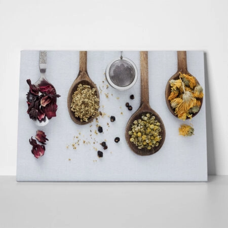 Πινακας σε καμβά SPOONS - Food and Drink Sticky 1