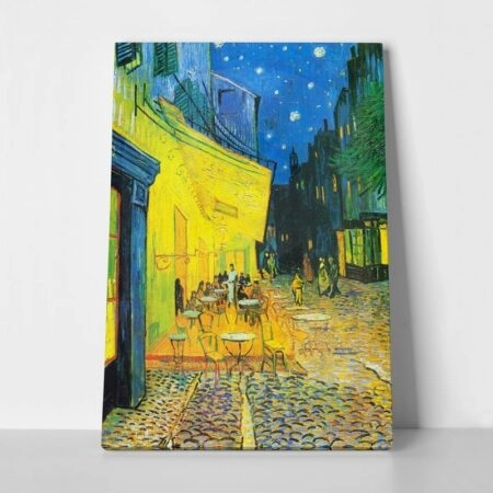 OUTLET Πινακας σε καμβά VAN GOGH - CAFÉ TERRACE 30x40cm - OUTLET Sticky 3