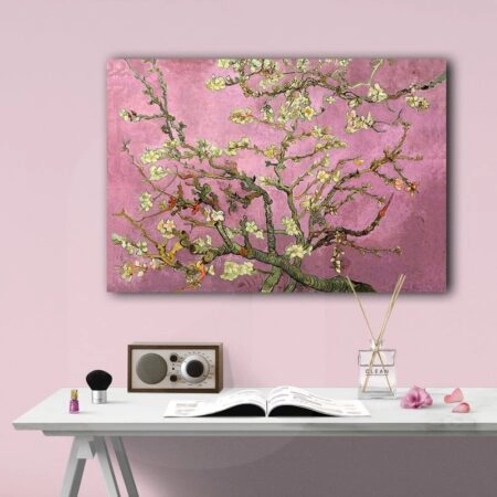 Πινακας σε καμβά VAN GOGH - ALMOND BLOSSOM PINK