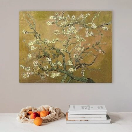 Πινακας σε καμβά VAN GOGH - ALMOND BLOSSOM YELLOW - Vincent Van Gogh Sticky 1