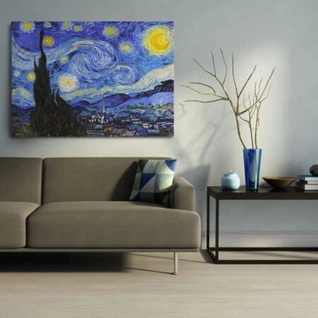 Πινακας σε καμβά VAN GOGH - STARRY NIGHT