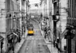 Πινακας σε καμβά YELLOW TRAM