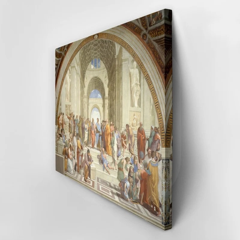Πινακας σε καμβά RAPHAEL - SCHOOL OF ATHENS