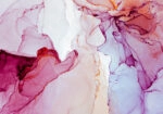 Πινακας σε καμβά ABSTRACT INK CLOSEUP