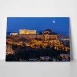 Πινακας σε καμβά ACROPOLIS NIGHT