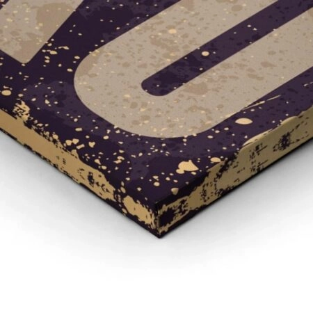 Πινακας σε καμβά BE YOUR OWN HERO - Typography και Χαρτες Sticky 2
