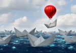 Πινακας σε καμβά BOAT RISING SYMBOLIC
