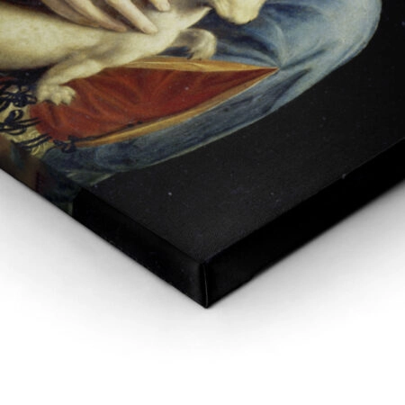Πινακας σε καμβά DA VINCI - THE LADY WITH AN ERMINE - Leonardo Da Vinci Sticky 1