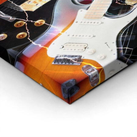 Πινακας σε καμβά ELECTRIC GUITARS - Κιθαρα Sticky 1