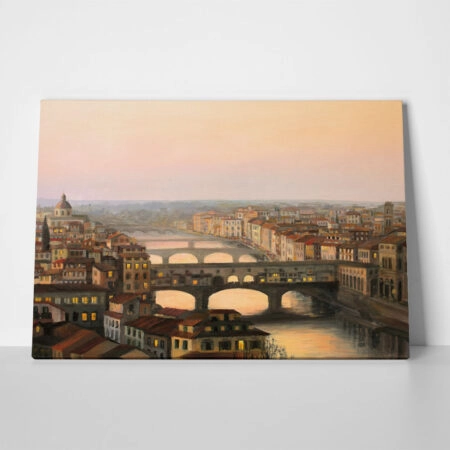 Πινακας σε καμβά FLORENCE - Πολεις και Αρχιτεκτονικη Sticky 1
