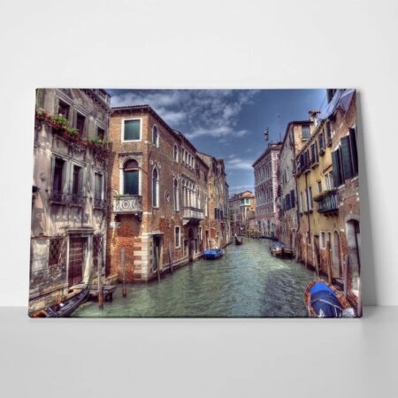 Πινακας σε καμβά GRAND CANAL VENICE - Πολεις και Αρχιτεκτονικη