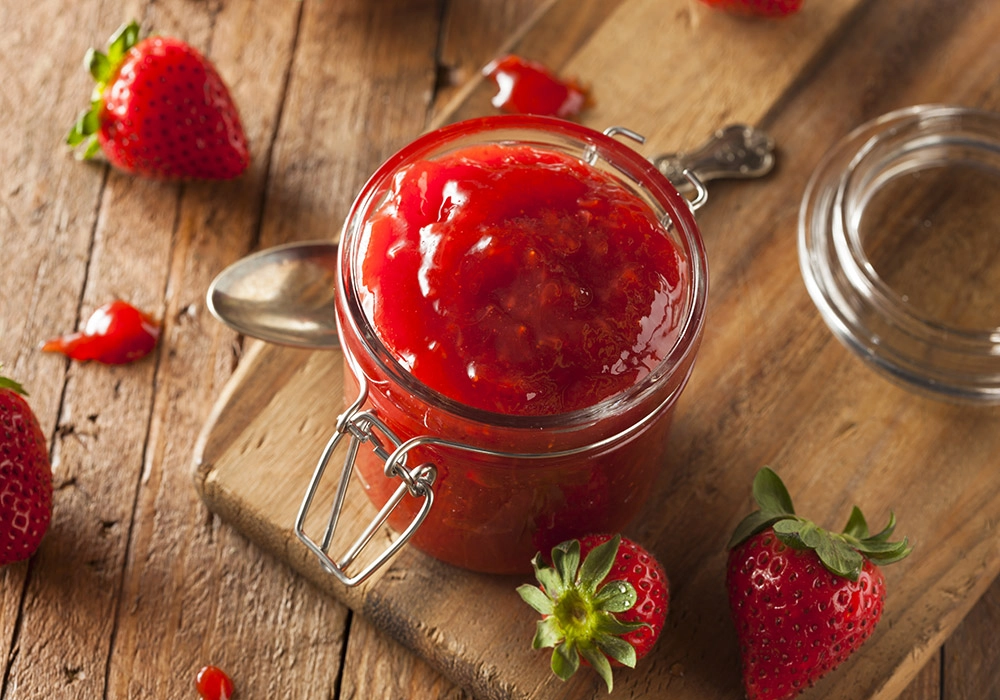 Πινακας σε καμβά HOMEMADE STRAWBERRY