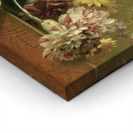 Πινακας σε καμβά JACOBUS JOHANNES - STILL LIFE WITH FLOWERS - Αντιγραφα ζωγραφων Sticky 1