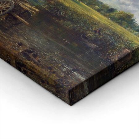 Πινακας σε καμβά JOHN CONSTABLE - THE HAY WAIN - Αντιγραφα ζωγραφων Sticky 1