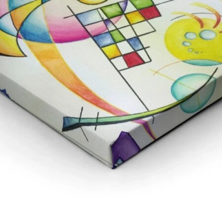 Πινακας σε καμβά KANDINSKY - NON OBJECTIVE ART - Wassily Kandinsky Sticky 1