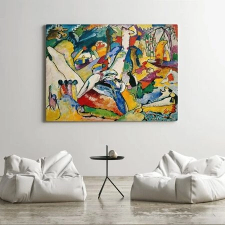 Πινακας σε καμβά KANDINSKY - STUDY FOR COMPOSITION II