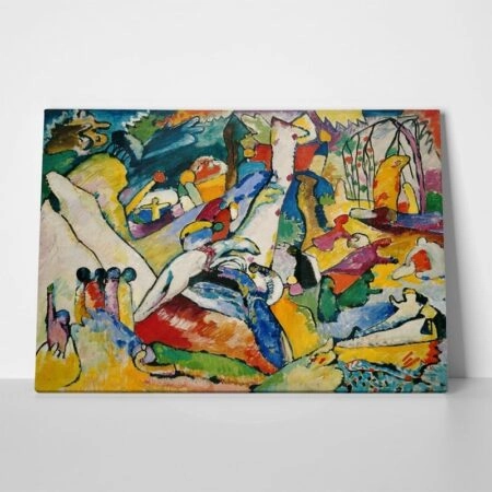 Πινακας σε καμβά KANDINSKY - STUDY FOR COMPOSITION II - Wassily Kandinsky Sticky 1